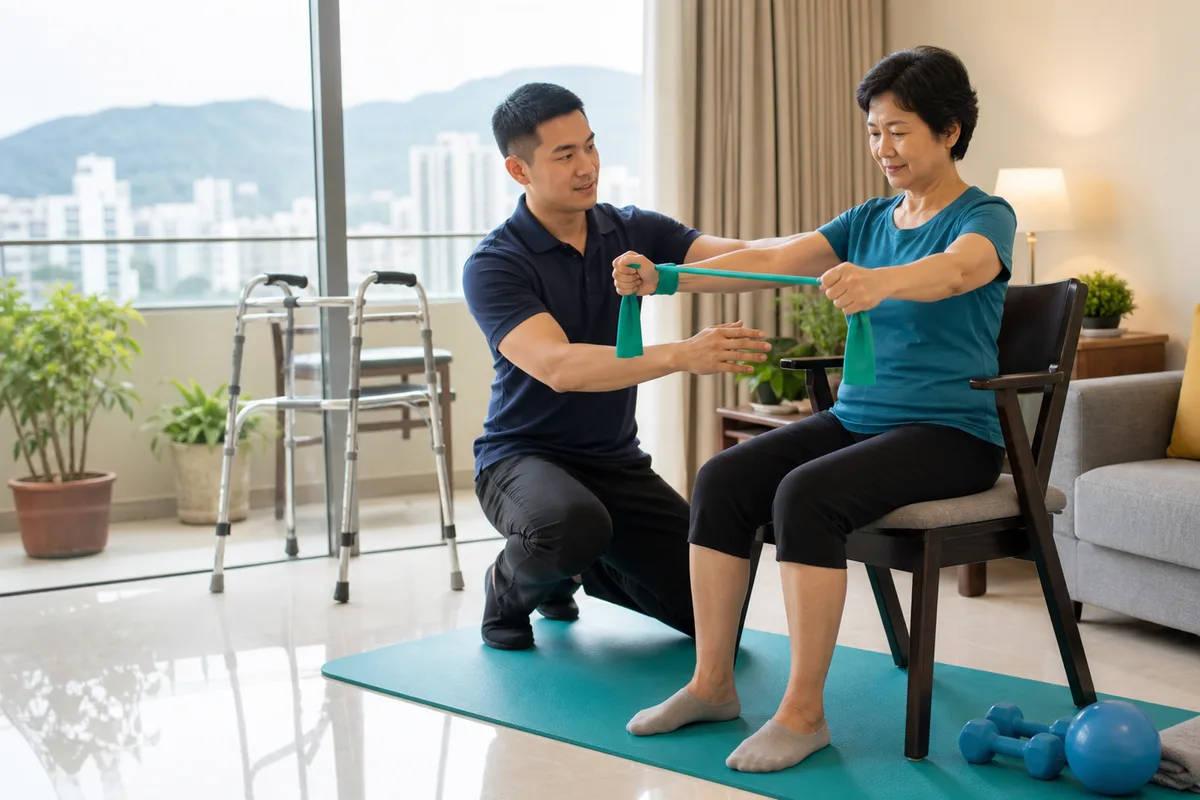 Physiotherapy recovery pathway after Meniscus surgery in Johor